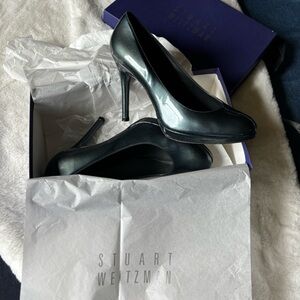 Stuart Weitzman patent heels